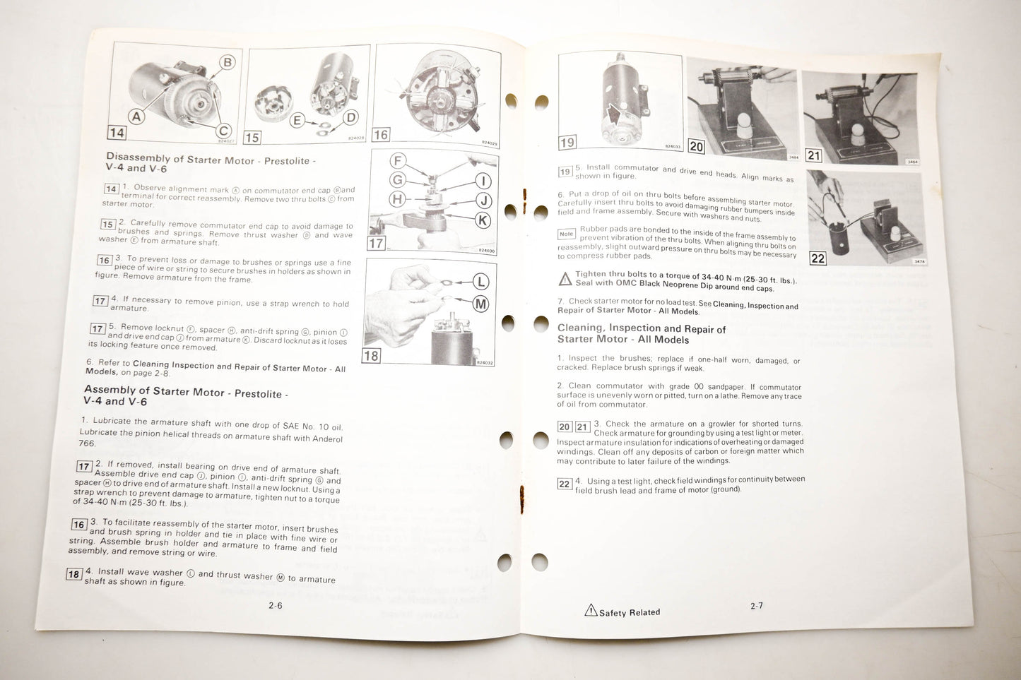 OMC 174156-2 Accessories Service Manual Section 2 Electrical Systems