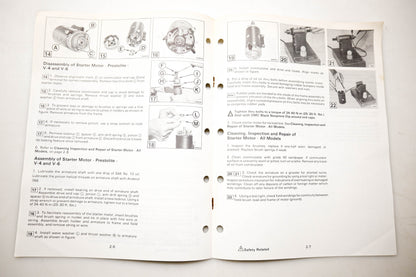 OMC 174156-2 Accessories Service Manual Section 2 Electrical Systems
