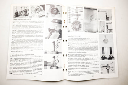 OMC 174156-4 Accessories Service Manual Section 4 Counter Rotation Gearcase