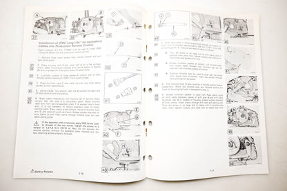 OMC 174156-7 Accessories Service Manual Section 7 Remote Control