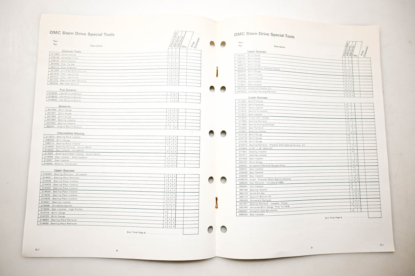 OMC 395402 Special Tool Guide