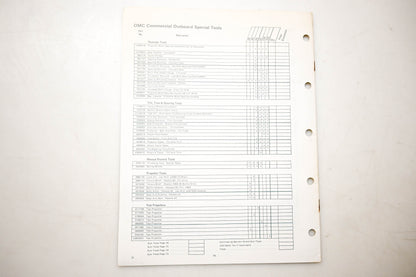 OMC 395402 Special Tool Guide