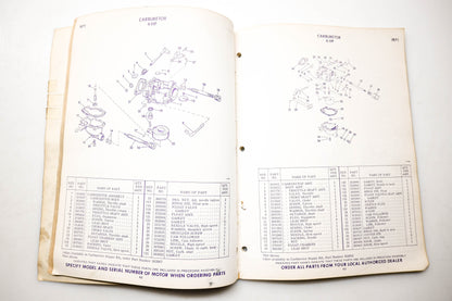 Evinrude 279420, 4775 Outboard Parts Catalog 1971