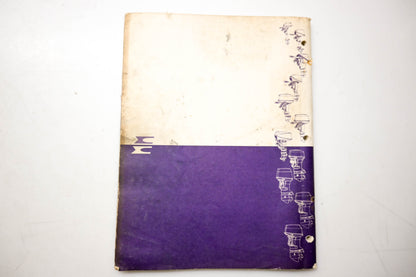 Evinrude 279420, 4775 Outboard Parts Catalog 1971
