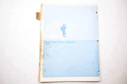 Evinrude 279507, 4838 Outboard Parts Catalog 1972