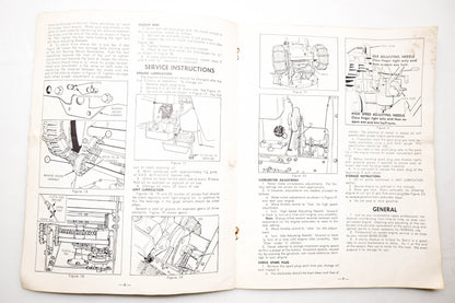 Sears, Roebuck and Co. 1368 Owners Manual 18" Craftsman Snow Thrower