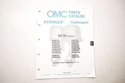 OMC 432220 Parts Catalog 30/35 Models