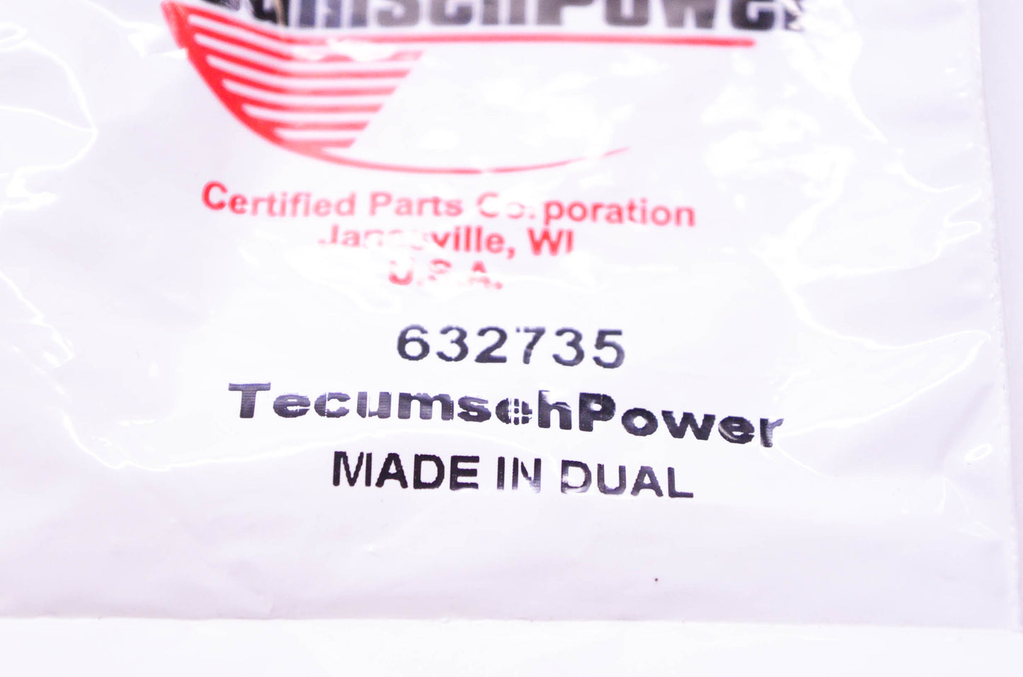 New OEM Tecumseh 632735 Nozzle White NOS