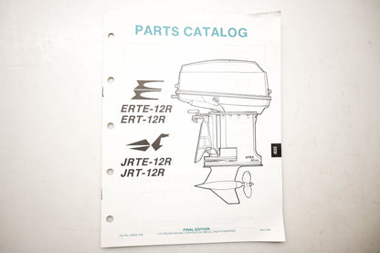 OMC 432225 Parts Catalog ERTR-12R ERT-12R JRTE-12R JRT-12R