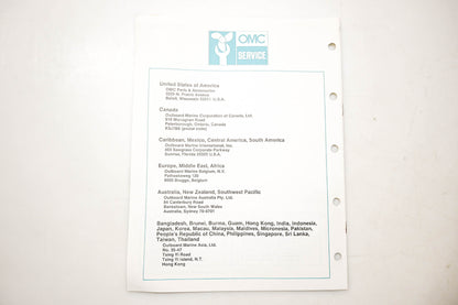 OMC 432225 Parts Catalog ERTR-12R ERT-12R JRTE-12R JRT-12R