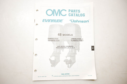 OMC 432224 Parts Catalog 48 Models