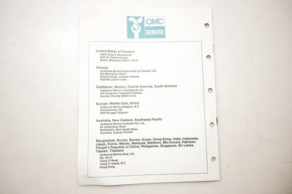 OMC 432224 Parts Catalog 48 Models