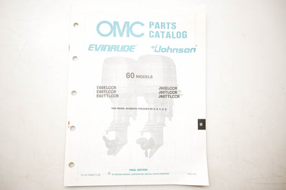 OMC 432831 Parts Catalog 60 Models