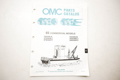 OMC 432226 Parts Catalog 65 Commercial Models