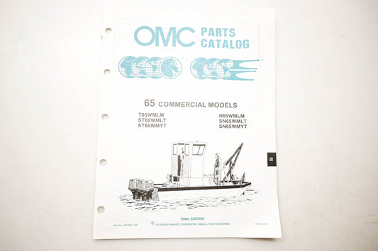 OMC 432226 Parts Catalog 65 Commercial Models