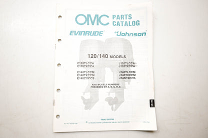 OMC 432236 Parts Catalog 120/140 Models