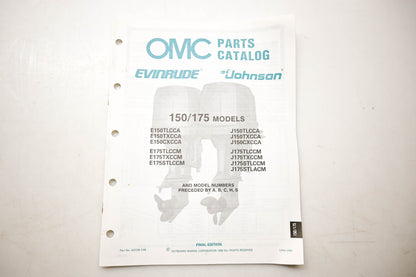 OMC 432238 Parts Catalog 150/175 Models