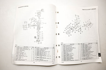 OMC 432238 Parts Catalog 150/175 Models