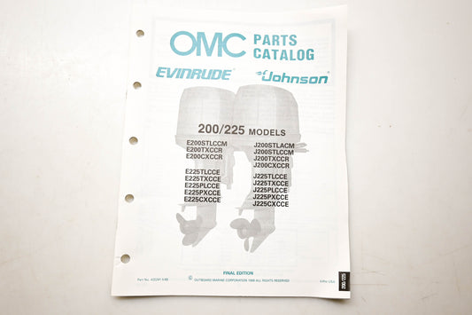OMC 432241 Parts Catalog 220/225 Models