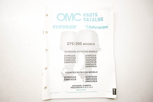 OMC 432242 Parts Catalog 275/300 Models
