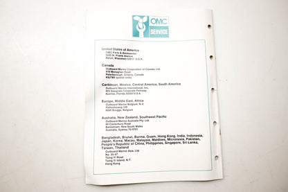 OMC 432242 Parts Catalog 275/300 Models