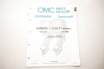 OMC 432205 Parts Catalog Junior Colt Models