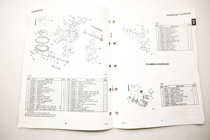 OMC 432205 Parts Catalog Junior Colt Models