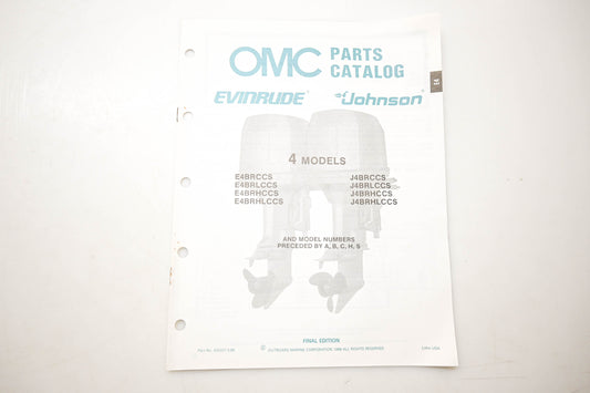 OMC 432207 Parts Catalog 4 Models