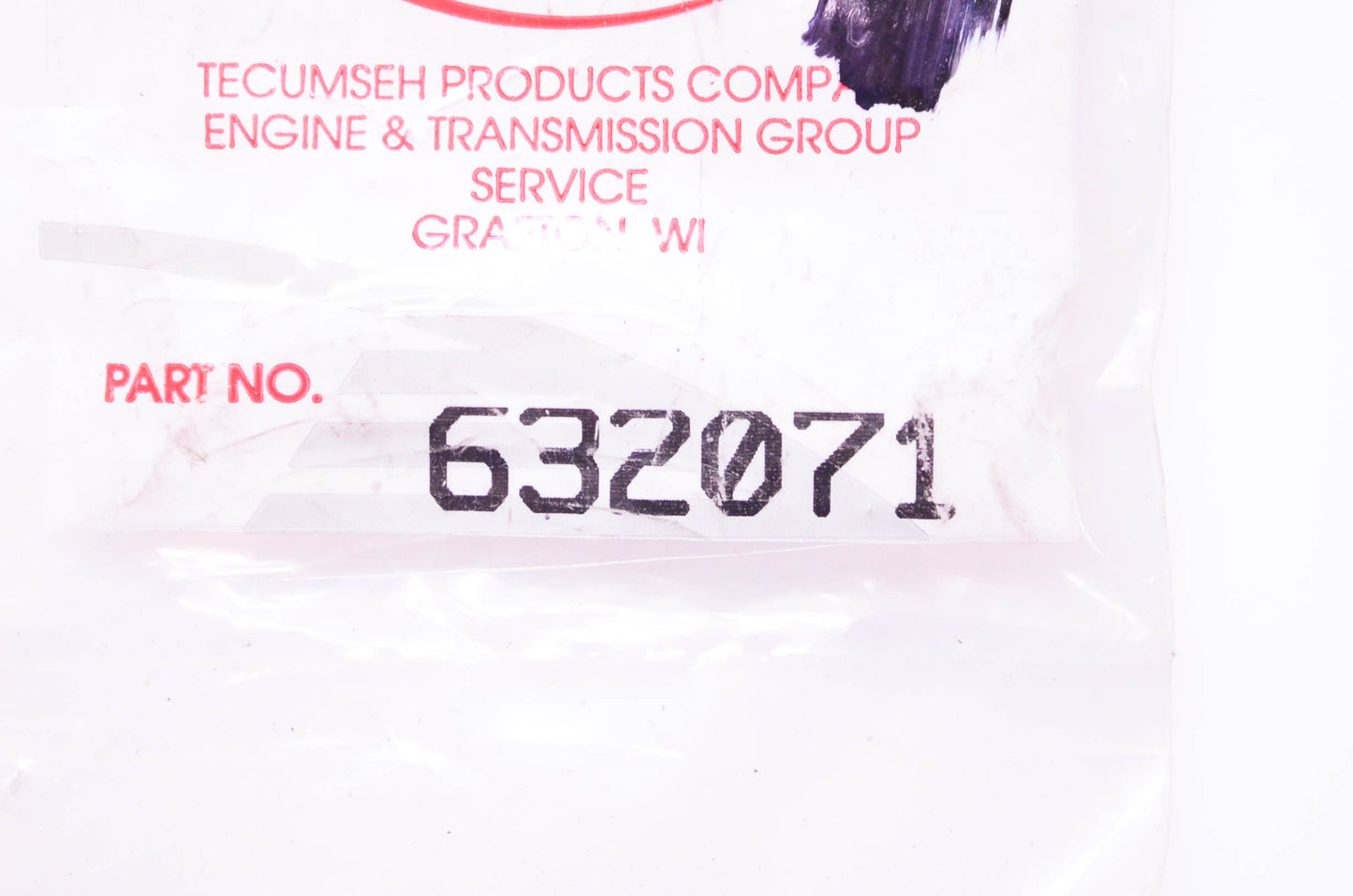 New OEM Tecumseh 632071 Nut NOS
