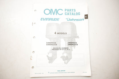 OMC 432208 Parts Catalog 4 Models