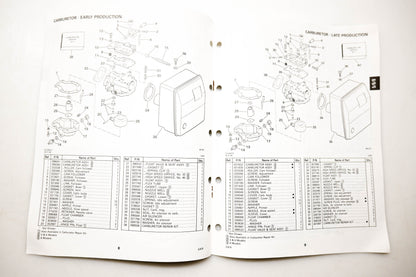 OMC 432209 Parts Catalog 5/6/8 Models