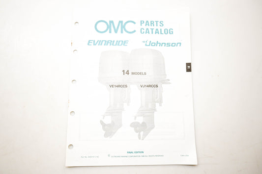 OMC 432214 Parts Catalog 14 Models