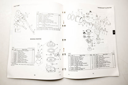 OMC 432214 Parts Catalog 14 Models