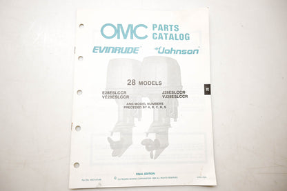 OMC 432218 Parts Catalog 28 Models