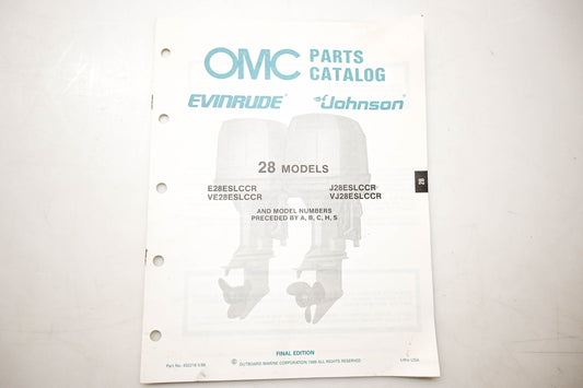 OMC 432218 Parts Catalog 28 Models