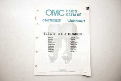 OMC 432204 Parts Catalog Electric Outboards