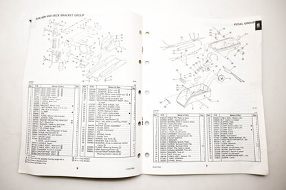 OMC 432204 Parts Catalog Electric Outboards