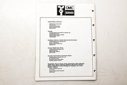 OMC 397294 Parts Catalog 70 Models