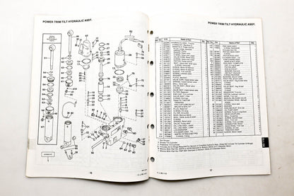 OMC 397295 Parts Catalog 90/110 Models