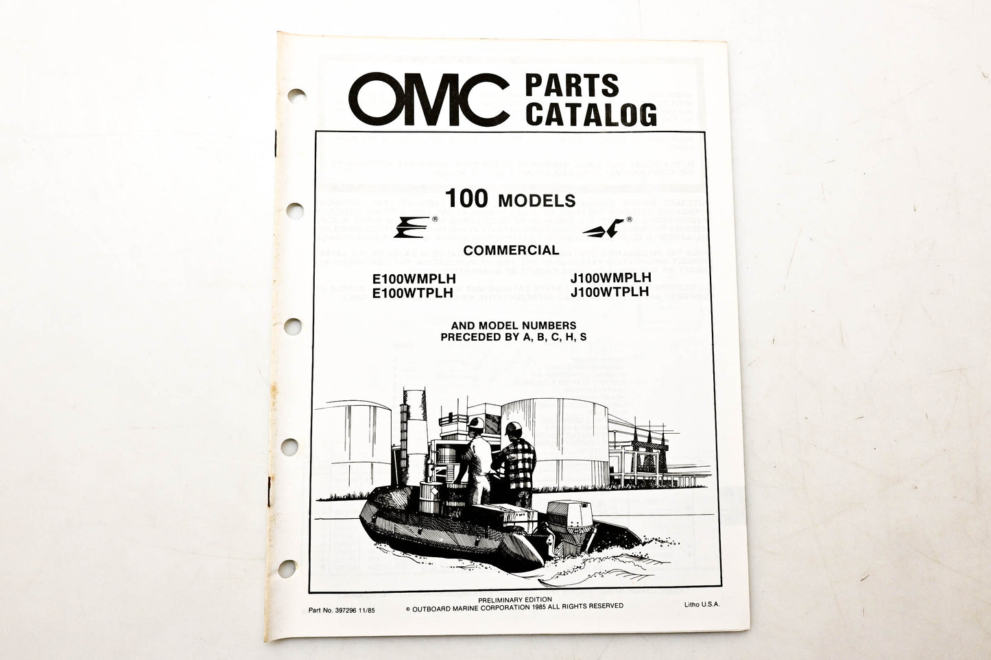 OMC 397296 Parts Catalog 100 Models