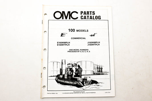 OMC 397296 Parts Catalog 100 Models