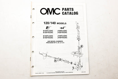 OMC 397297 Parts Catalog 120/140 Models