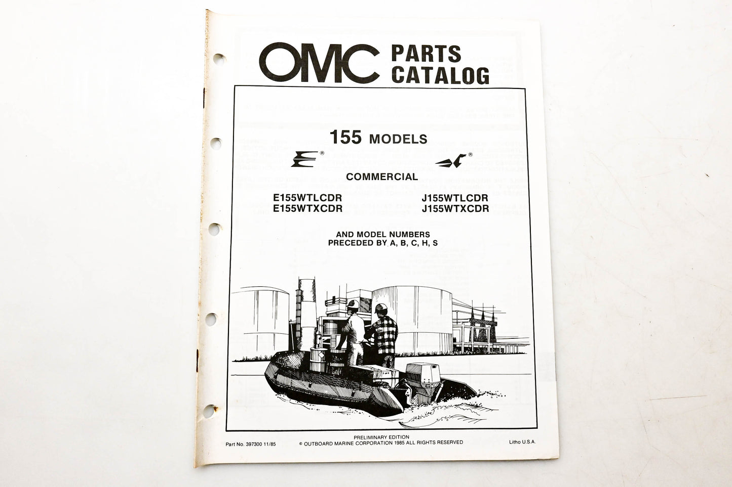 OMC 397300 Parts Catalog 155 Models