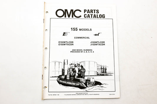 OMC 397300 Parts Catalog 155 Models