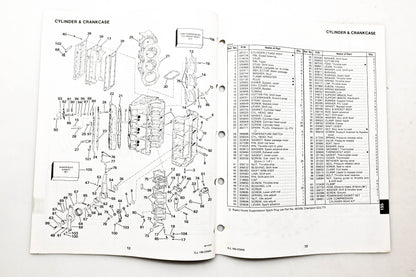 OMC 397300 Parts Catalog 155 Models