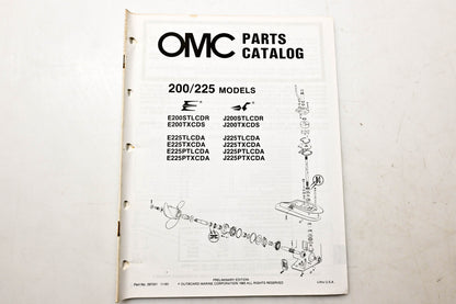 OMC 397301 Parts Catalog 200/225 Models