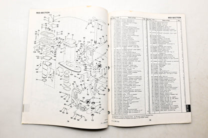 OMC 397301 Parts Catalog 200/225 Models