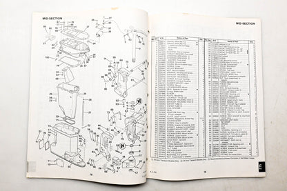 OMC 397302 Parts Catalog 275 Models