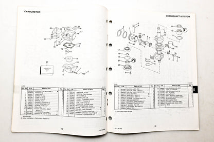 OMC 397292 Parts Catalog 65 Models