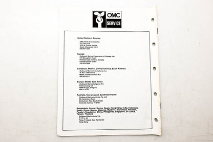 OMC 397278 Parts Catalog Electric Outboards